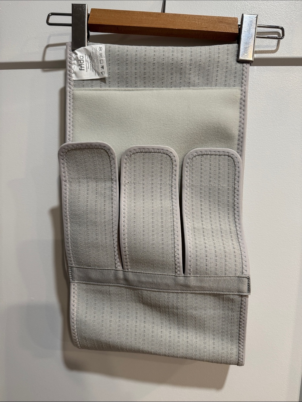 Light Gray Support Waist Belt with Built-In Panels Postpartum Frida Mom Support